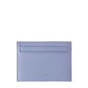 Klassieke Grain Creditcardhouder Lila Mulberry , Purple , Dames