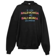 Pre-owned Cotton tops Balenciaga Vintage , Black , Dames