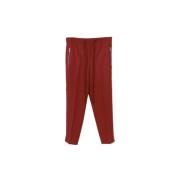 Pre-owned Wool bottoms Bottega Veneta Vintage , Red , Dames