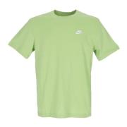 Vivid Green/White Club Tee T-Shirt Nike , Green , Heren