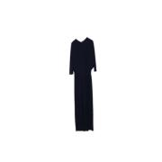 Pre-owned Polyester dresses Ralph Lauren Pre-owned , Blue , Dames