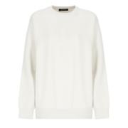 Ivoor Wolmix Crew Neck Sweater Fabiana Filippi , Beige , Dames