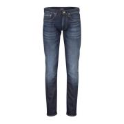 Donkerblauwe Denim 5-Pocket Jeans Ralph Lauren , Blue , Heren