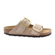 Handgranaat Slipper Birkenstock , Beige , Dames