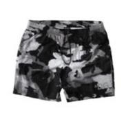 Camouflage Beachwear Shorts met Logo Dolce & Gabbana , Black , Heren