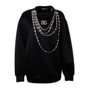 Dames Ketting Jumper Dolce & Gabbana , Black , Dames