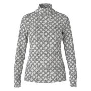 Kettingprint T-shirt met lange mouwen Marc Cain , Gray , Dames