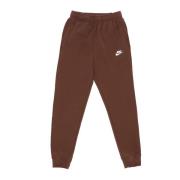 Club Jogger Sweatshirt Trainingsbroek Cacao Nike , Brown , Heren