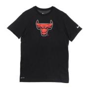 Chicago Bulls Basketbalshirt Nike , Black , Heren