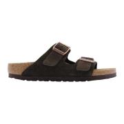 Katana Unisex Slipper Birkenstock , Brown , Heren