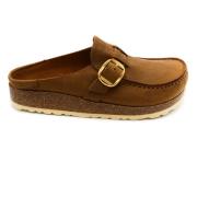 Mules Birkenstock , Brown , Dames