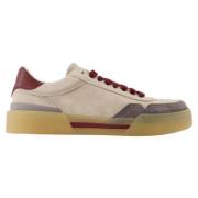 Leather sneakers Dolce & Gabbana , Beige , Dames