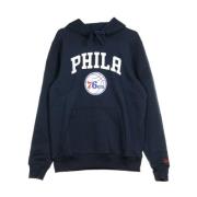 Team Logo Hoodie in Obsidian Blue New Era , Blue , Heren