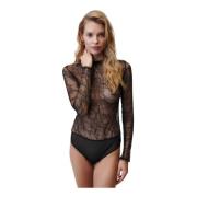 Body Electric Bodysuit Black Undress Code , Black , Dames