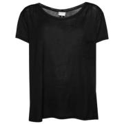 Pre-owned Cotton tops Yves Saint Laurent Vintage , Black , Dames