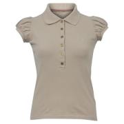 Pre-owned Cotton tops Burberry Vintage , Beige , Dames