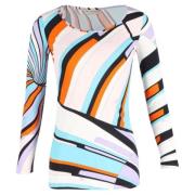 Pre-owned Fabric tops Emilio Pucci Pre-owned , Multicolor , Dames