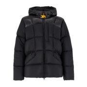 Lichtgewicht korte donsjas met capuchon Parajumpers , Black , Heren