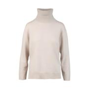 Effen Coltrui Trui Fabiana Filippi , Beige , Dames