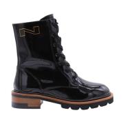 Stijlvolle Jacoba Enkellaarzen Nathan-Baume , Black , Dames