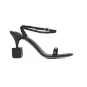 Zwarte Sandalen voor Vrouwen Jacquemus , Black , Dames