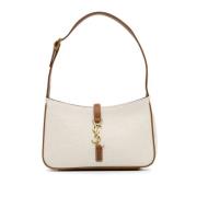 Pre-owned Canvas handbags Yves Saint Laurent Vintage , Beige , Dames