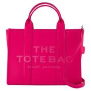 Leather handbags Marc Jacobs , Pink , Dames