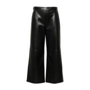 Wijde Broek Luciana Stijl Max Mara , Black , Dames