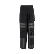 Utility Cargo Broek Pinko , Black , Dames