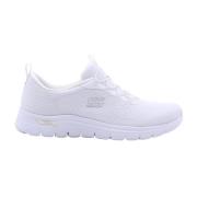 Carnac Stijlvolle Sneaker Skechers , White , Dames