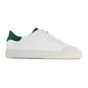 Witte Clean 90 Sneakers met Groen Suède Axel Arigato , White , Dames