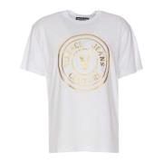 Stijlvolle T-shirts en Polos Versace Jeans Couture , White , Heren