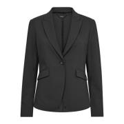 Klassieke Blazer met Zakken MOS Mosh , Black , Dames