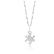 Zilveren Puzzelketting Frk. Lisberg , Gray , Dames