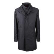 Stijlvolle Ochtend Peacoat Fay , Black , Heren