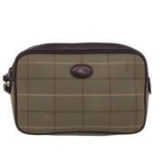 Pre-owned Canvas clutches Burberry Vintage , Beige , Dames