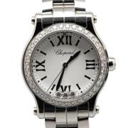 Pre-owned Stainless Steel watches Chopard Pre-owned , White , Dames