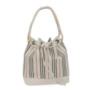 Pre-owned Canvas handbags Burberry Vintage , Multicolor , Dames