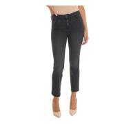 Klassieke Denim Jeans voor dagelijks gebruik Liu Jo , Black , Dames