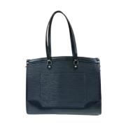 Pre-owned Leather louis-vuitton-bags Louis Vuitton Vintage , Black , D...