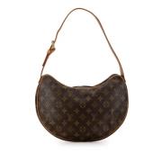 Pre-owned Canvas shoulder-bags Louis Vuitton Vintage , Brown , Dames