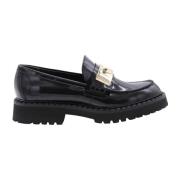 Stijlvolle Mocassin Schoenen Laura Bellariva , Black , Dames