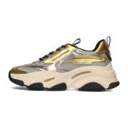 Mesh Sneakers met Metallic Accents Steve Madden , Yellow , Dames