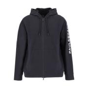 Zip-through Hoodie Paul & Shark , Black , Heren