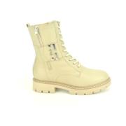 Beige Boot met Kledingzak Nerogiardini , Beige , Dames