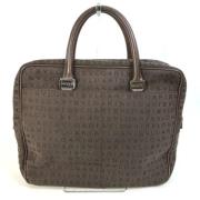 Pre-owned Fabric handbags Bvlgari Vintage , Brown , Dames