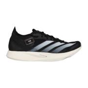 Zwart Wit Sneakers Stof Rubberen Zool Y-3 , Black , Heren