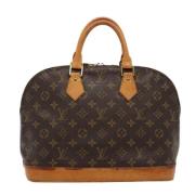 Pre-owned Canvas louis-vuitton-bags Louis Vuitton Vintage , Brown , Da...