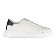 Sportieve Veterschoenen Wit Contrast Print Calvin Klein , White , Here...