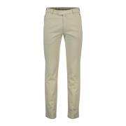 Beige Katoenen Chino Broek Meyer , Beige , Heren